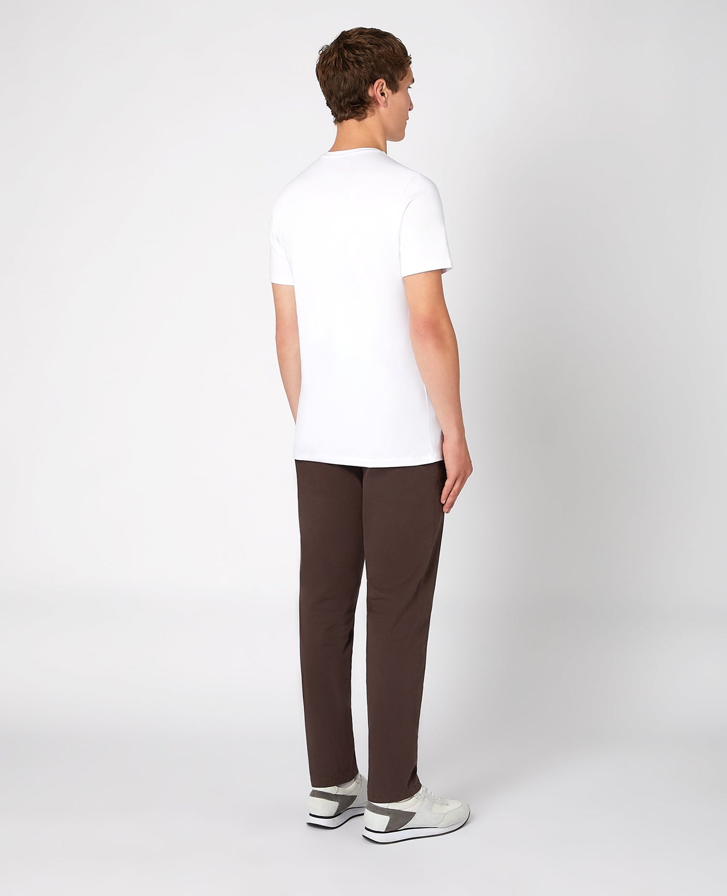 Slim Leg Cotton-Stretch Chino