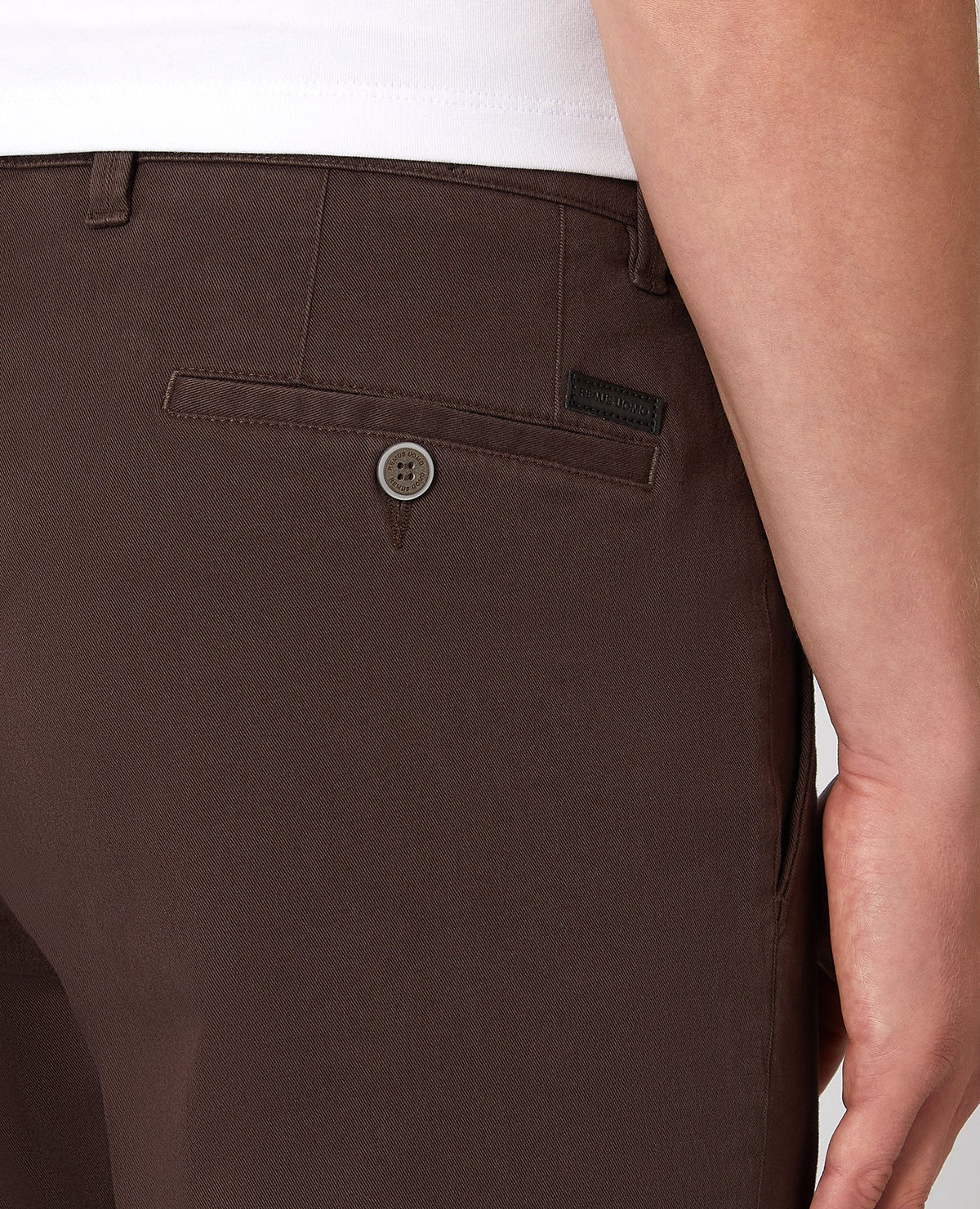 Slim Leg Cotton-Stretch Chino