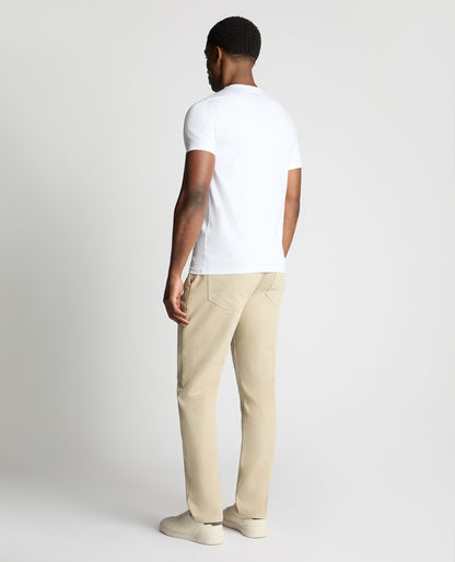 Straight leg cotton stretch jean