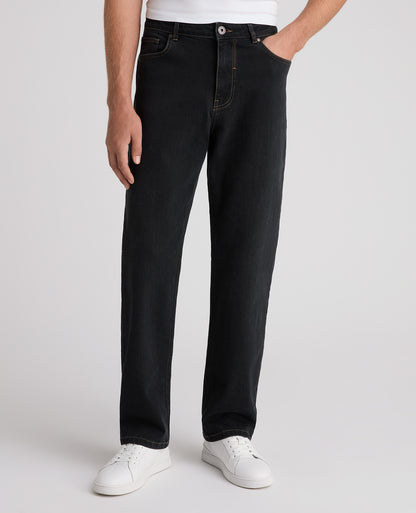 Dark Grey Reign Straight Fit Jeans