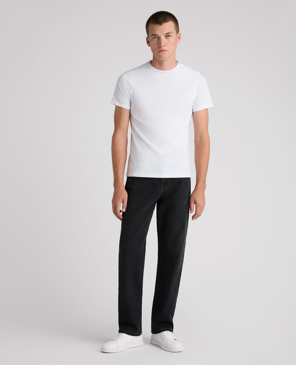 Dark Grey Reign Straight Fit Jeans