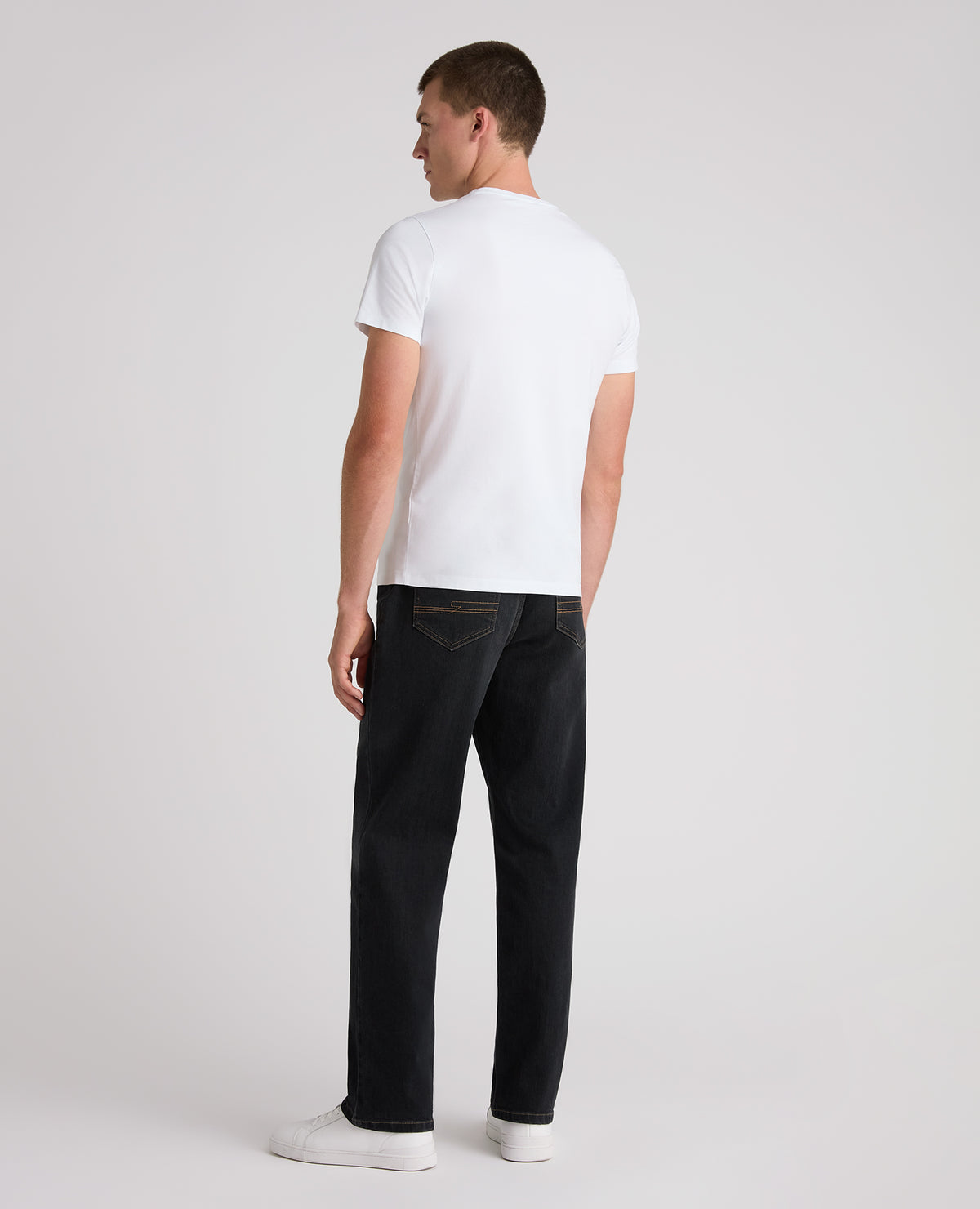 Dark Grey Reign Straight Fit Jeans