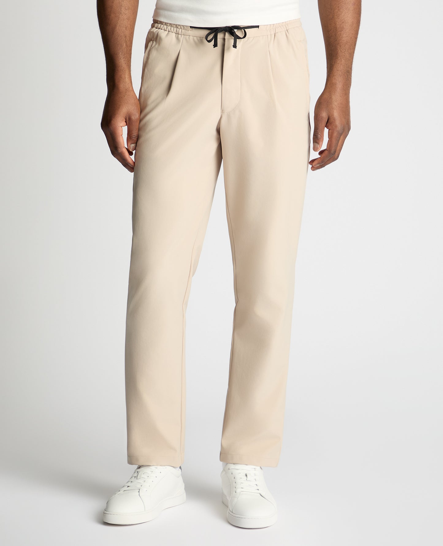Stone Straight Leg Stretch Trousers