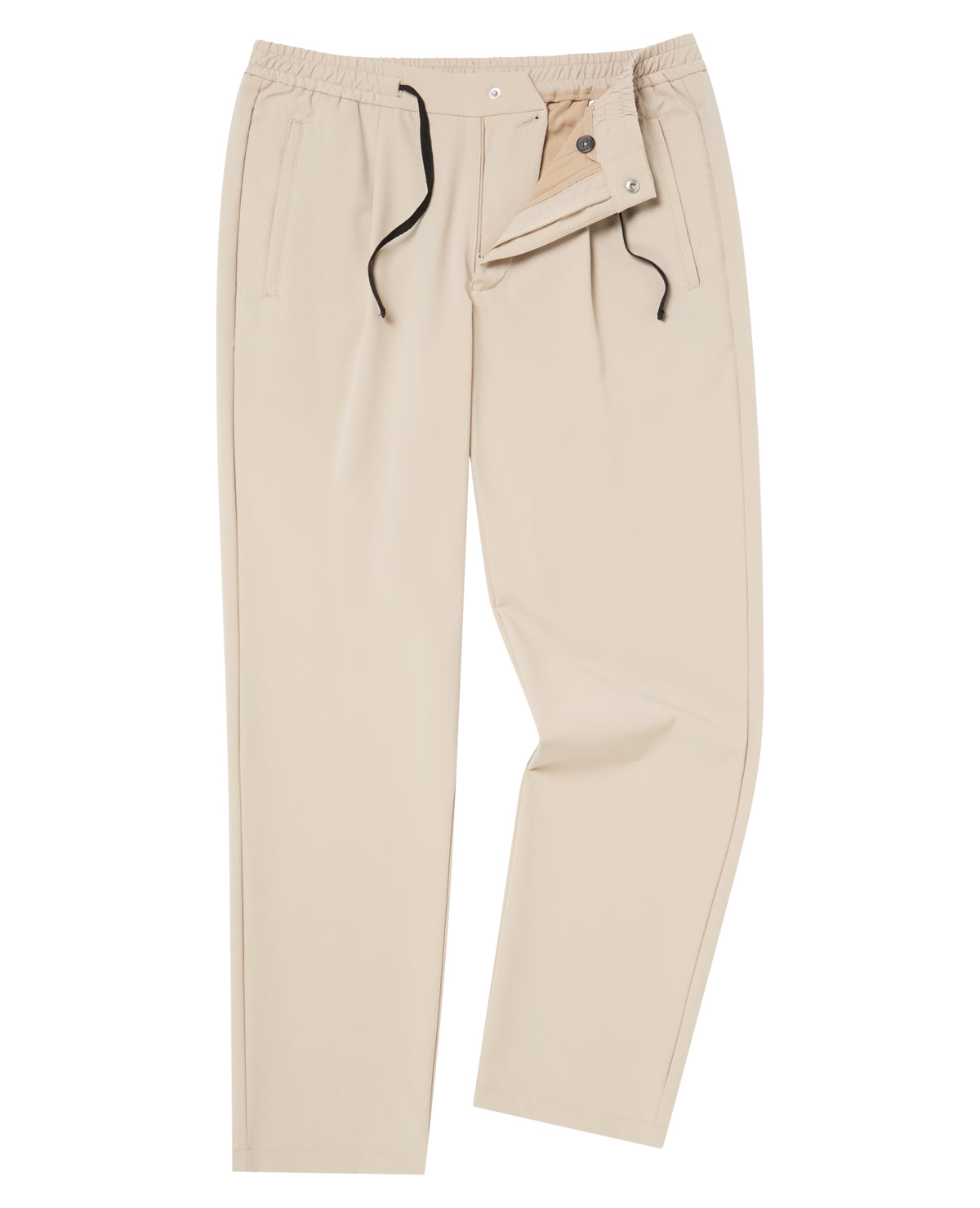Man wearing a stone chino