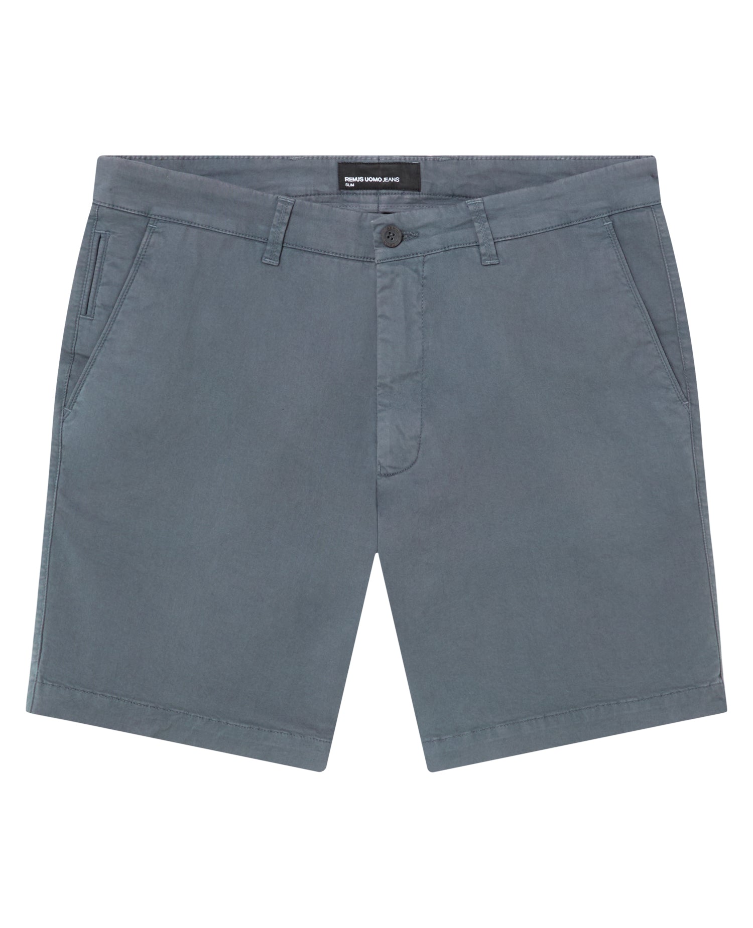 Man wearing a blue chino