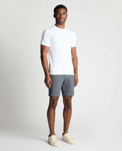 Man wearing a blue chino