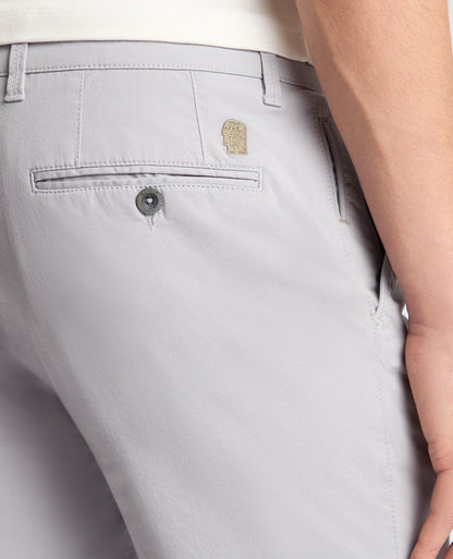 Man wearing a purple  chino