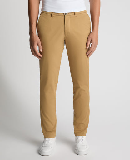 Slim Leg Cotton-Stretch Chinos