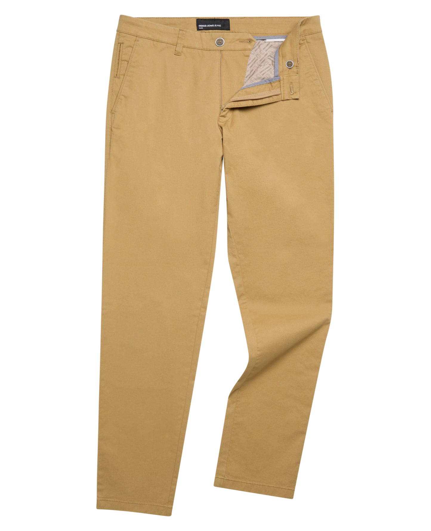 Slim Leg Cotton-Stretch Chinos