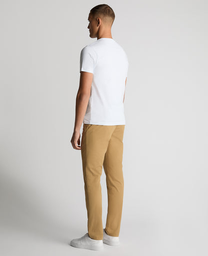 Slim Leg Cotton-Stretch Chinos