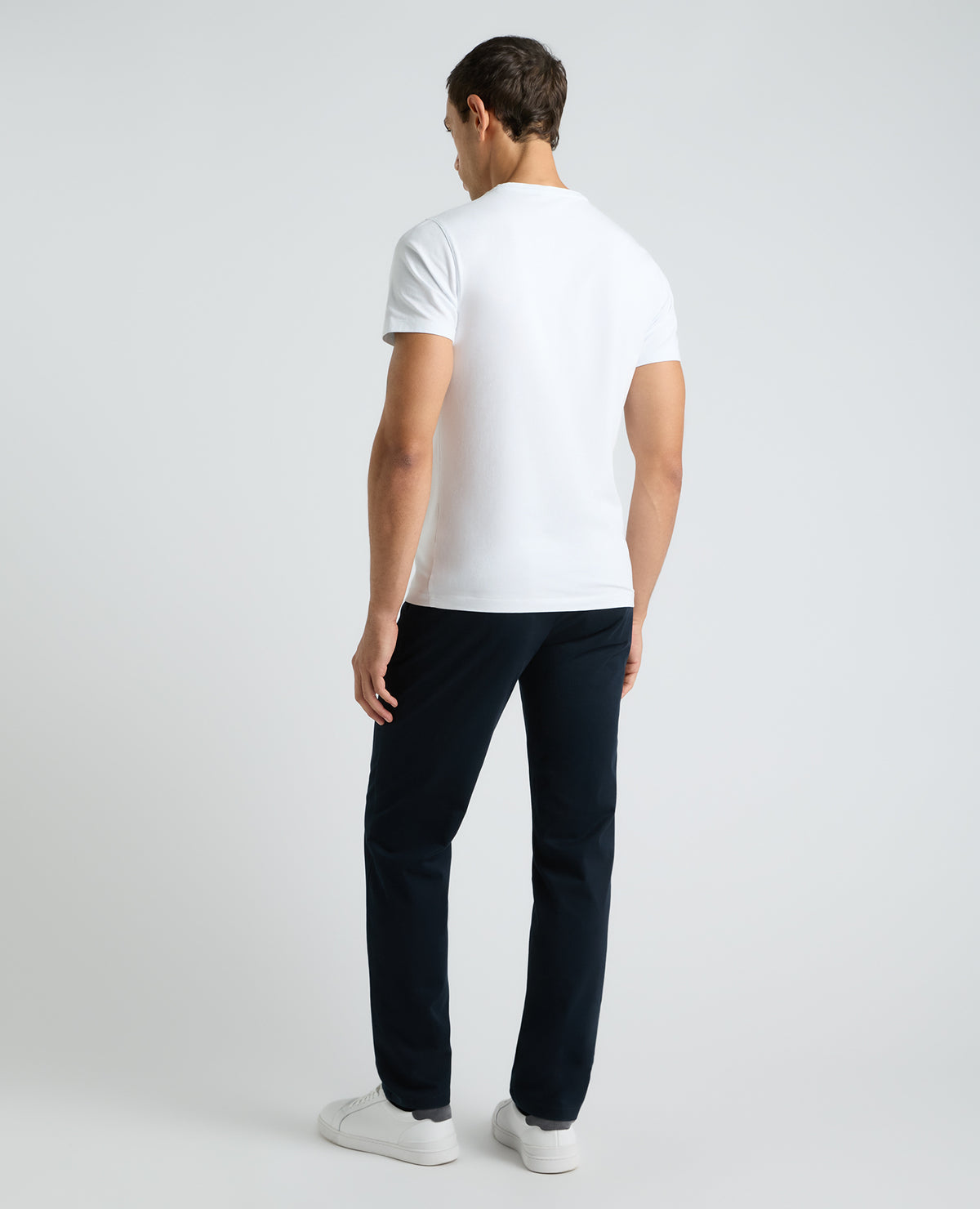 Navy Slim Fit Cotton Stretch Chino