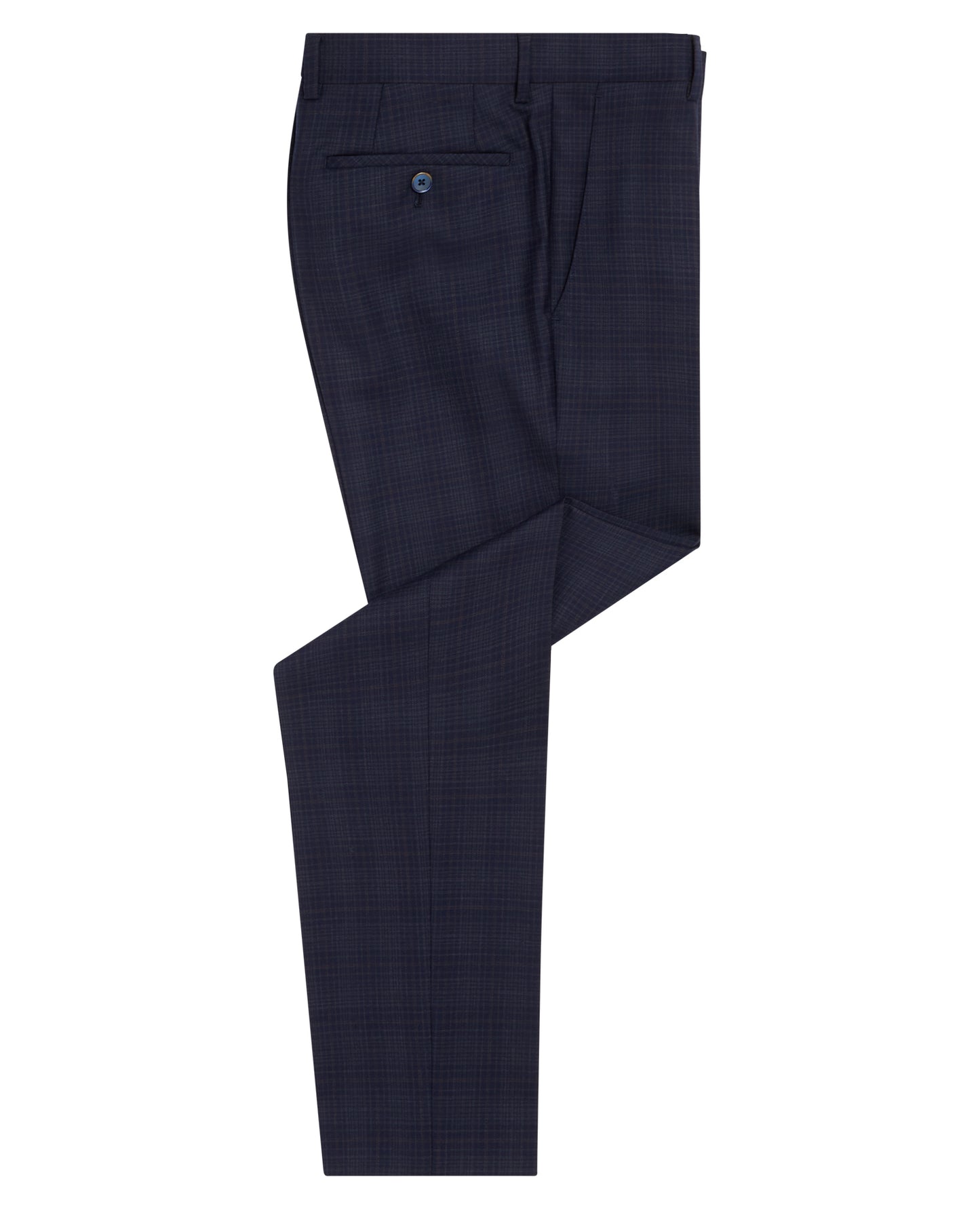 Man wearing a navy trouser