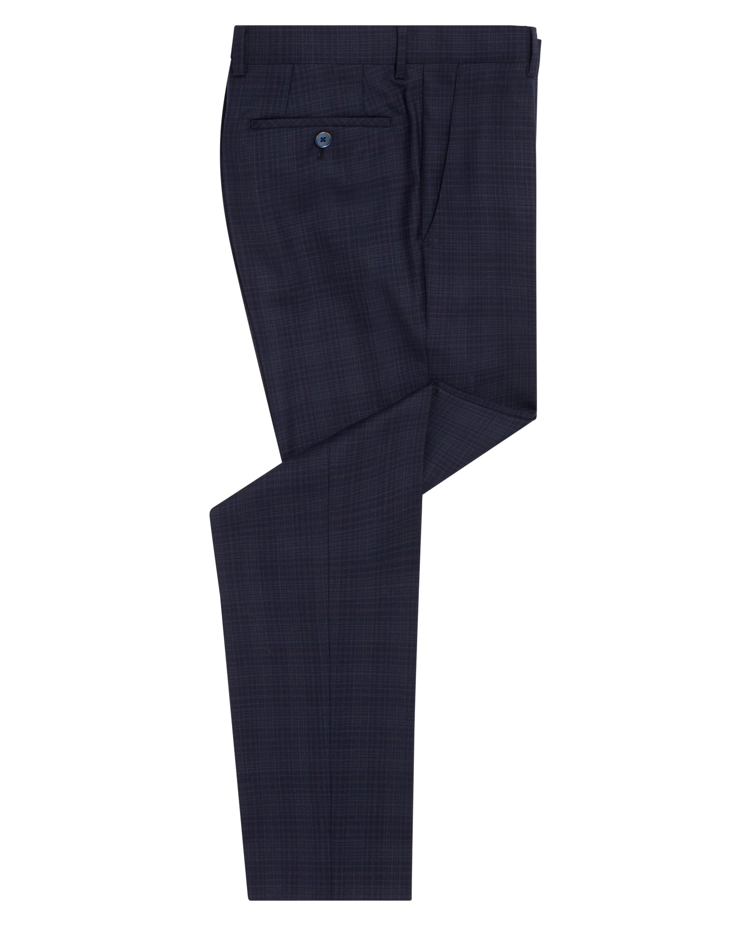 Man wearing a navy trouser