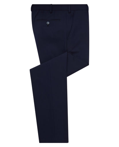 Man wearing a navy trouser