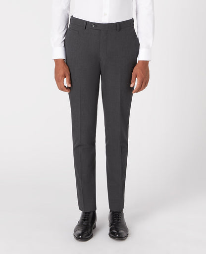 Man wearing a grey Slim Leg Formal Trousers
