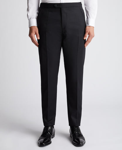 Man wearing a black Slim Fit Suit Trouser