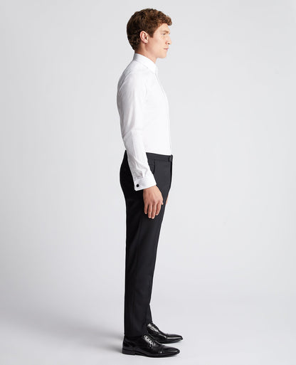 Man wearing a black Slim Fit Suit Trouser