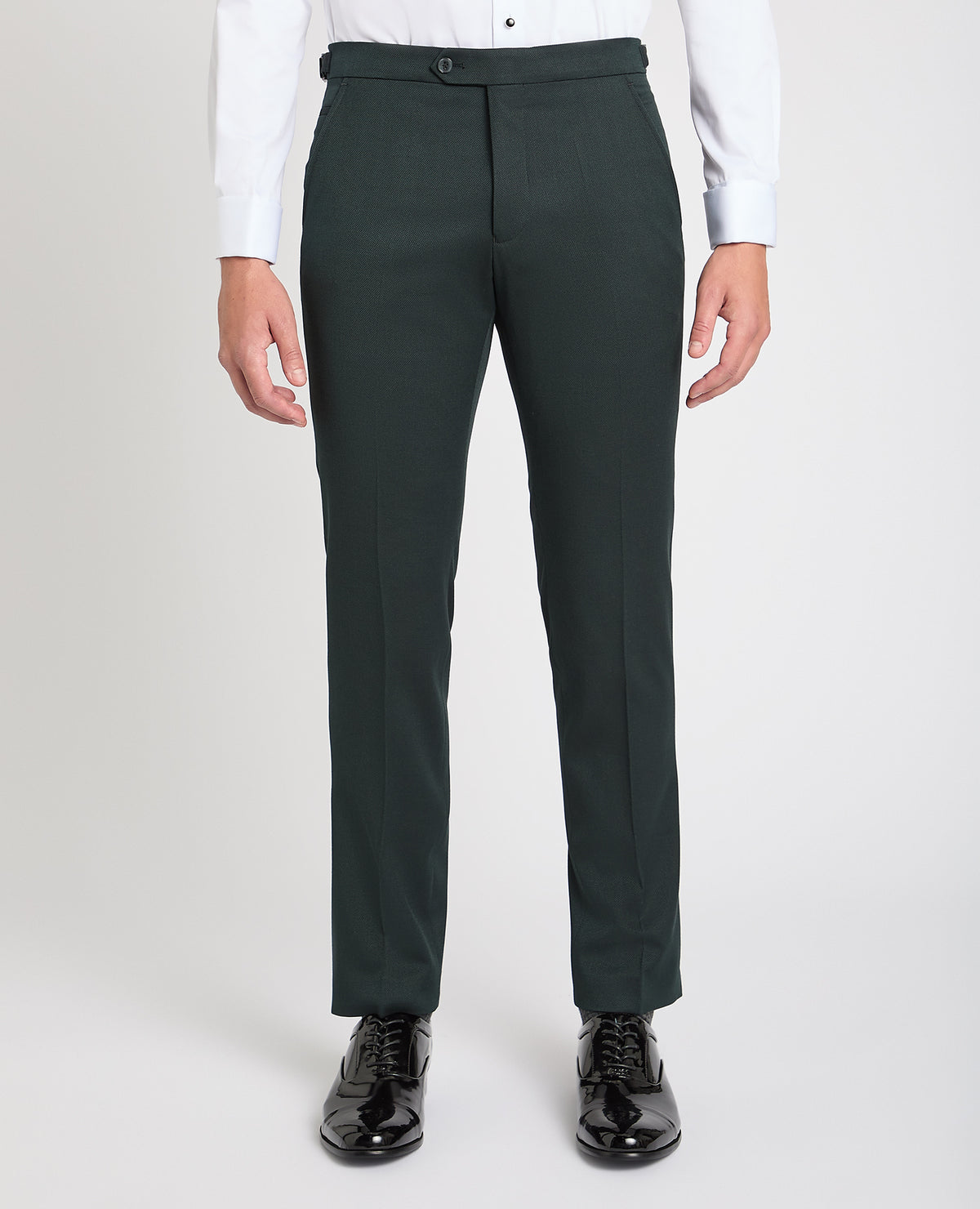 Man wearing a green trouser