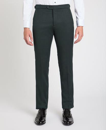 Man wearing a green trouser