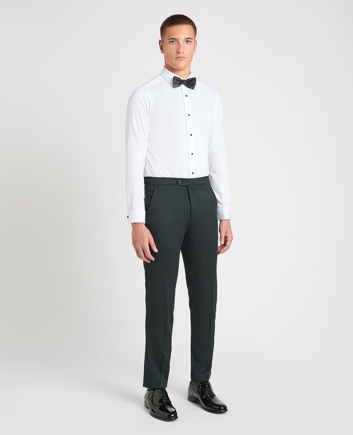Man wearing a green trouser