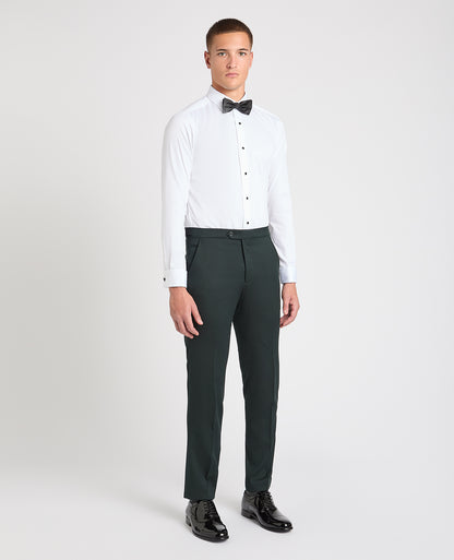 Man wearing a green trouser