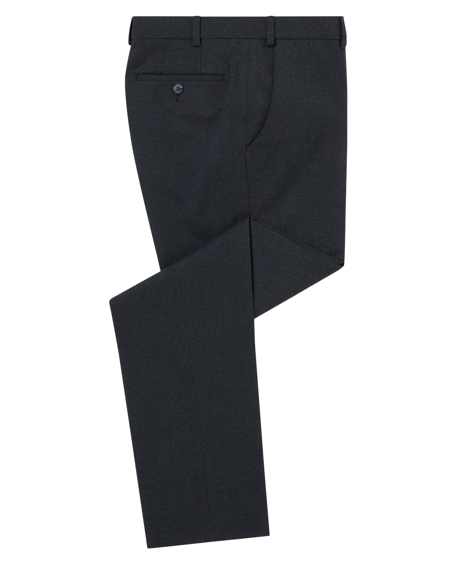 Man wearing a navy trouser