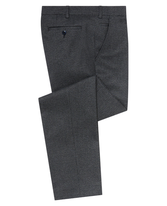 Man wearing a grey Slim Leg Stretch Formal Trousers
