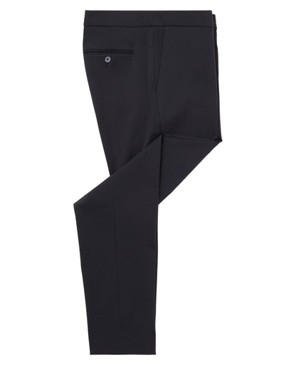 Slim Leg Cotton-Blend Stretch Trousers