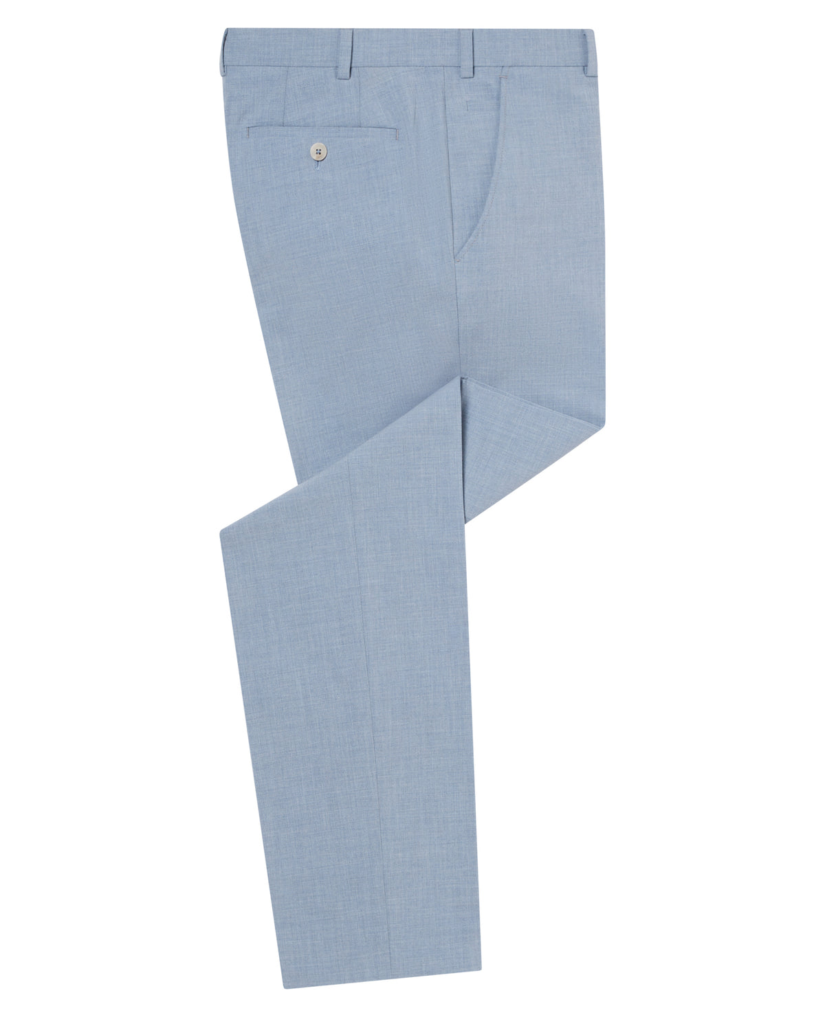 Man wearing a blue trouser