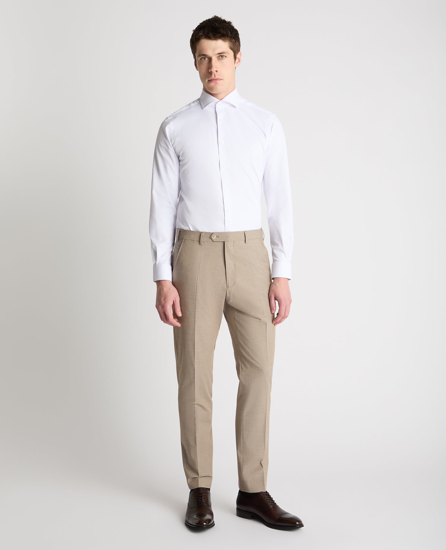 Man wearing a stone trouser