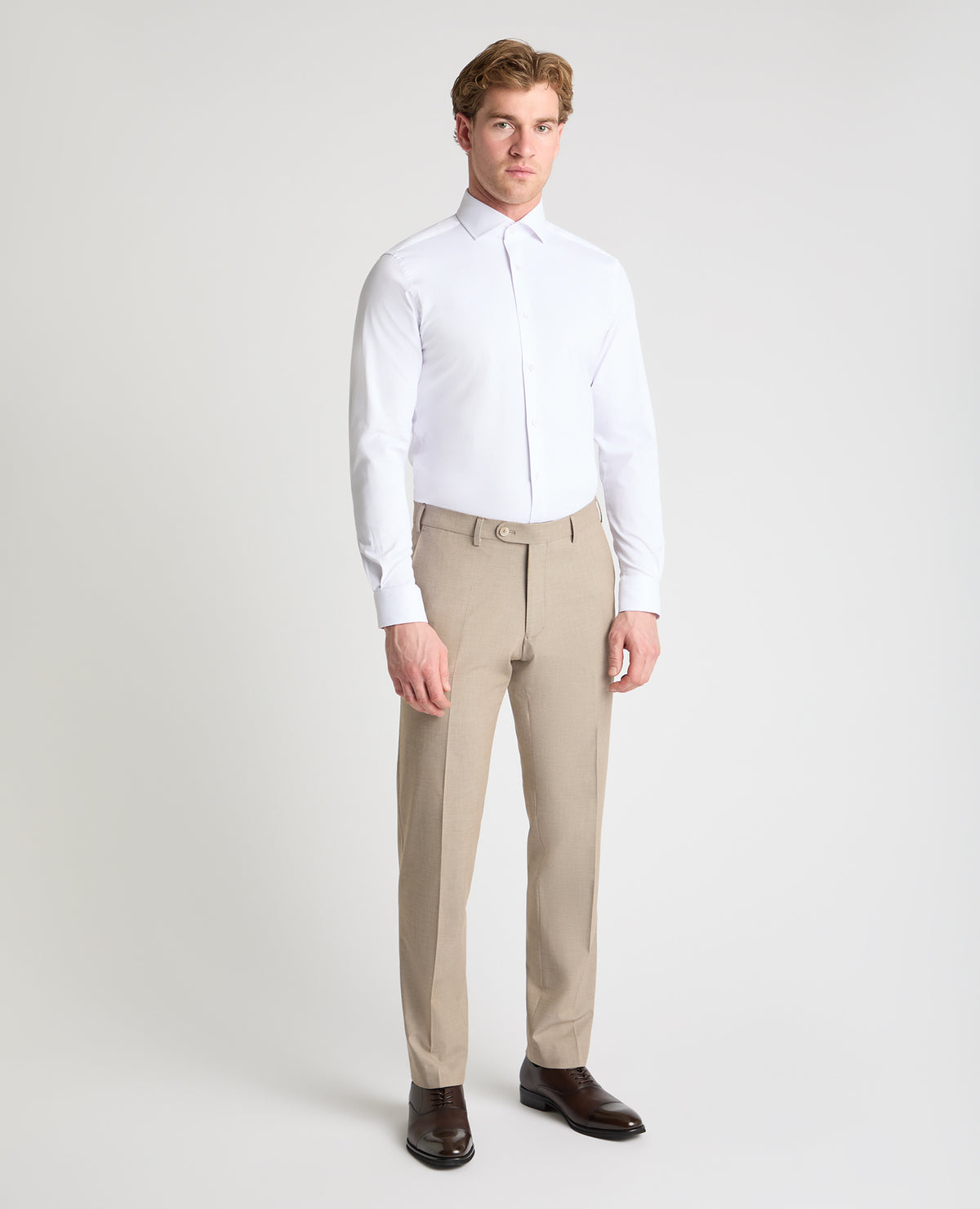Man wearing a stone trouser