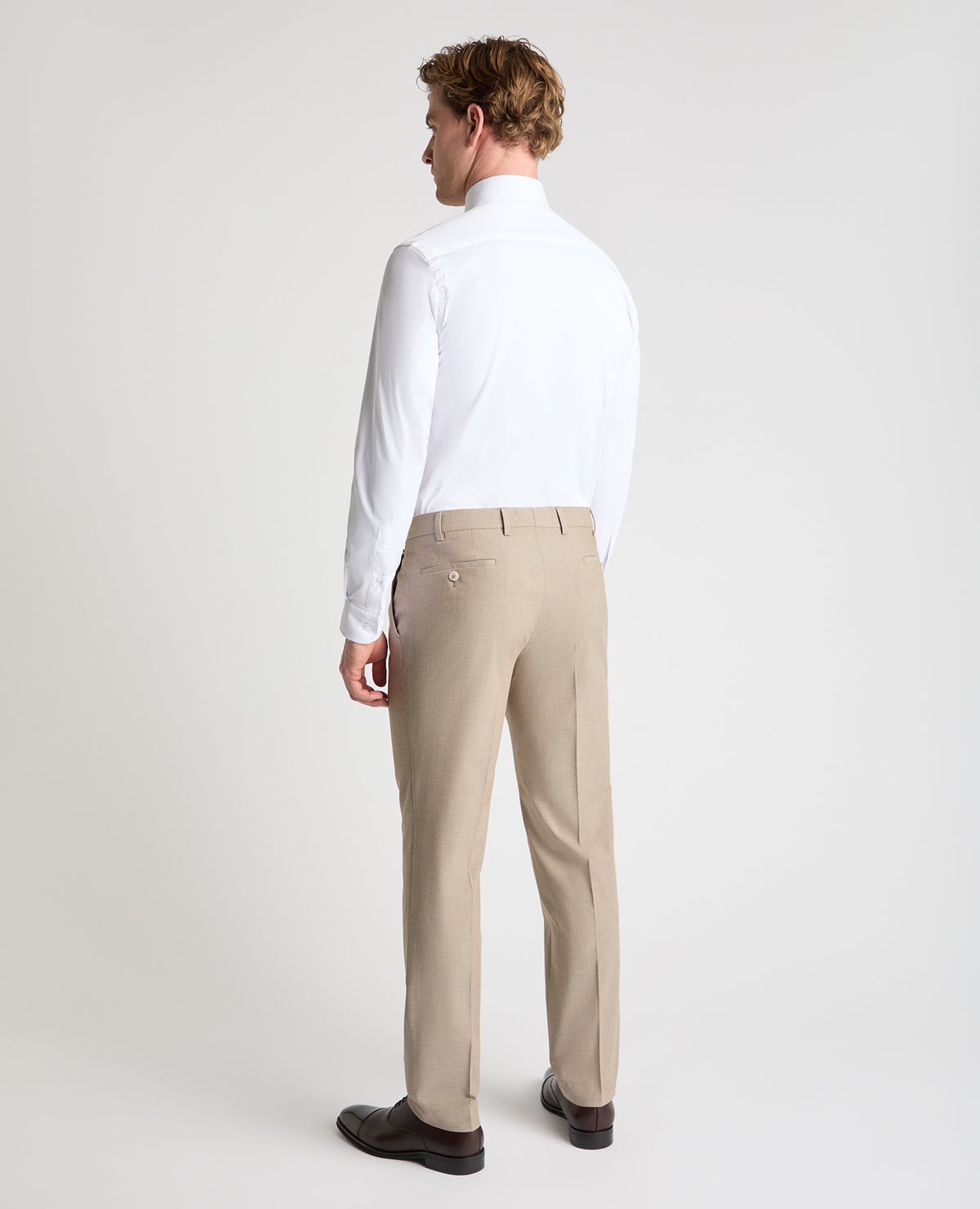 Man wearing a stone trouser