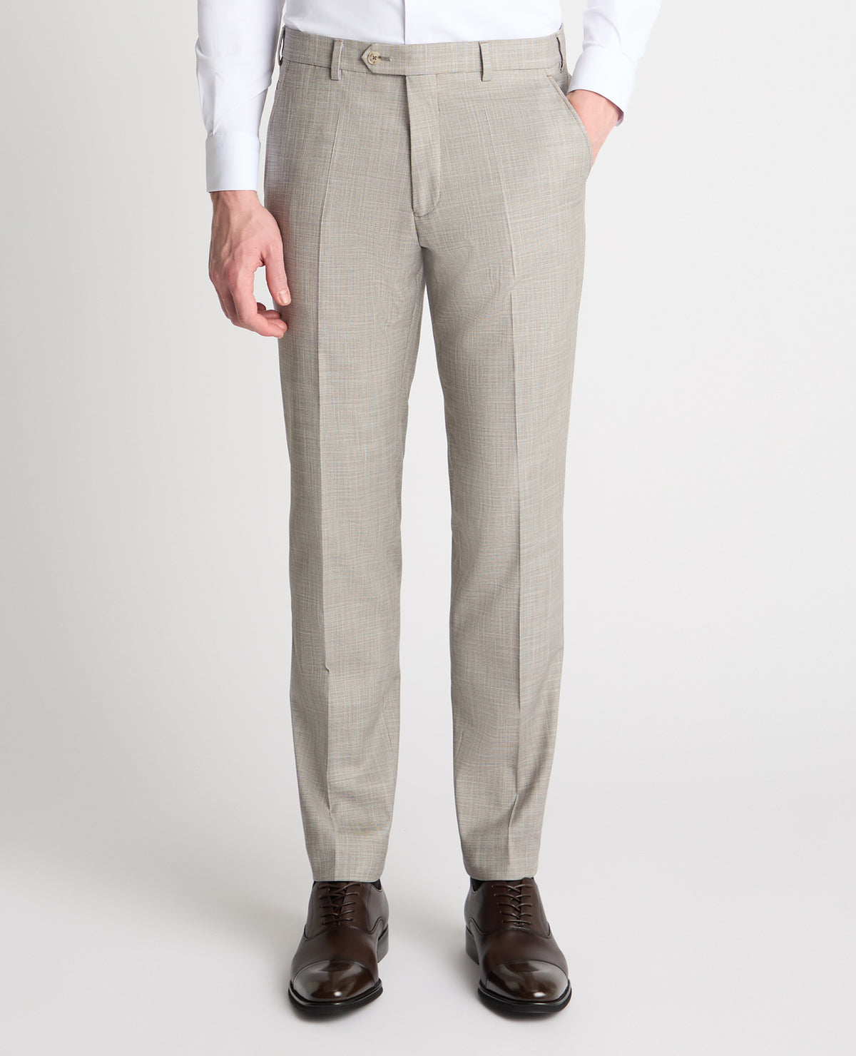 Man wearing a stone trouser