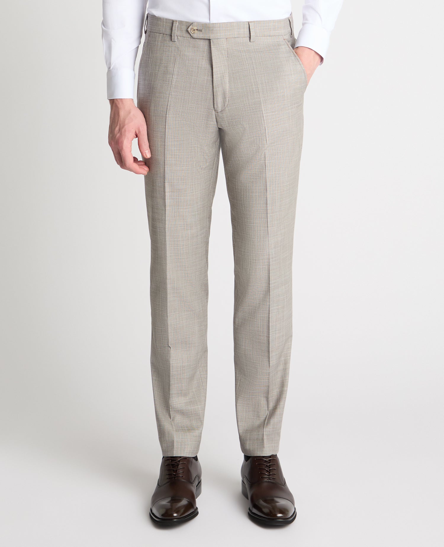 Man wearing a stone trouser