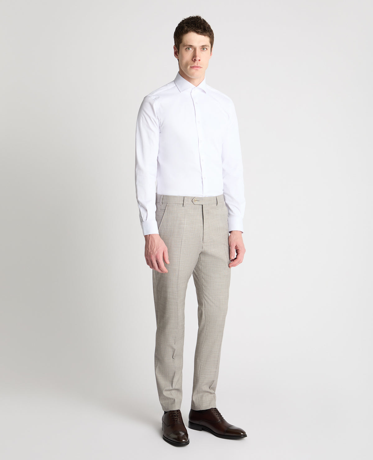 Man wearing a stone trouser