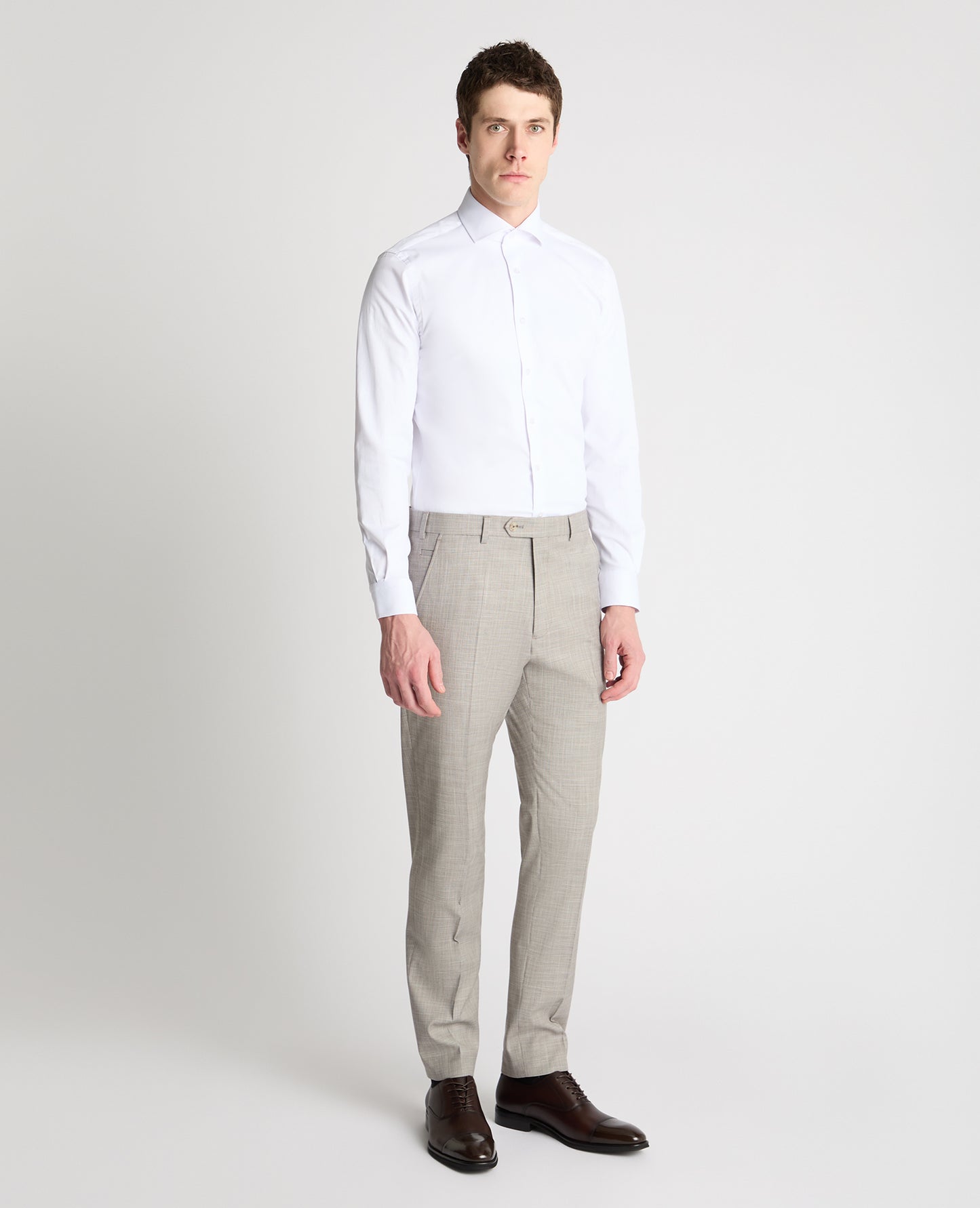 Man wearing a stone trouser