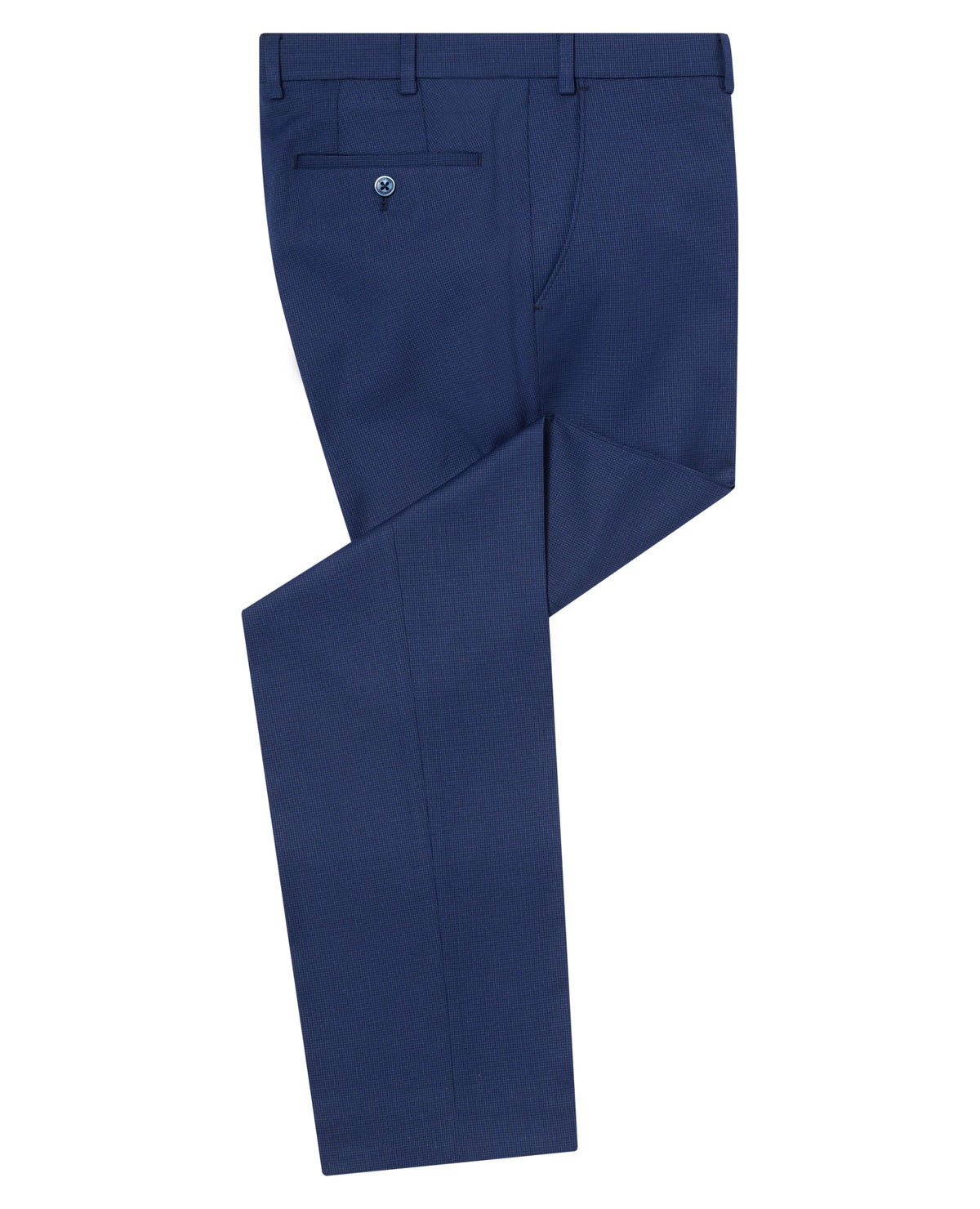 Man wearing a blue trouser