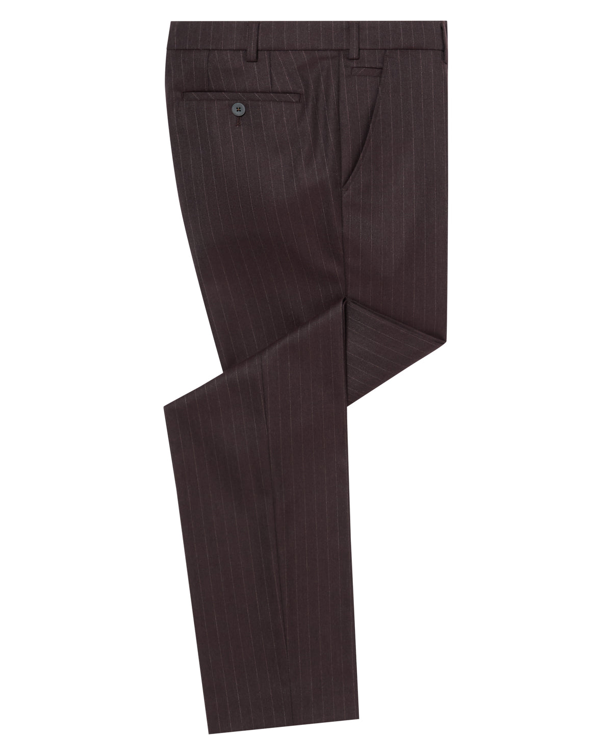 Man wearing a red Stretch Formal Trousers