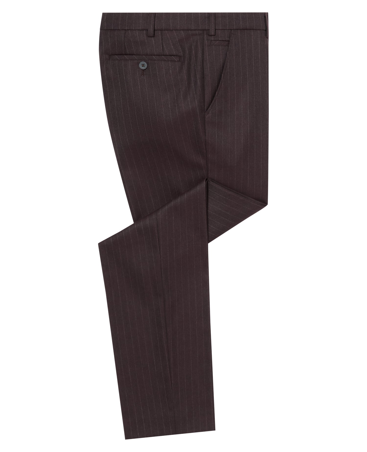 Man wearing a red Stretch Formal Trousers