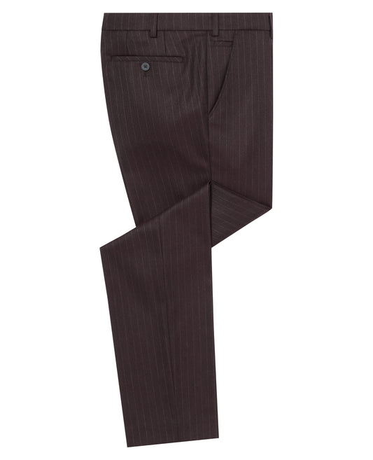 Man wearing a red Stretch Formal Trousers