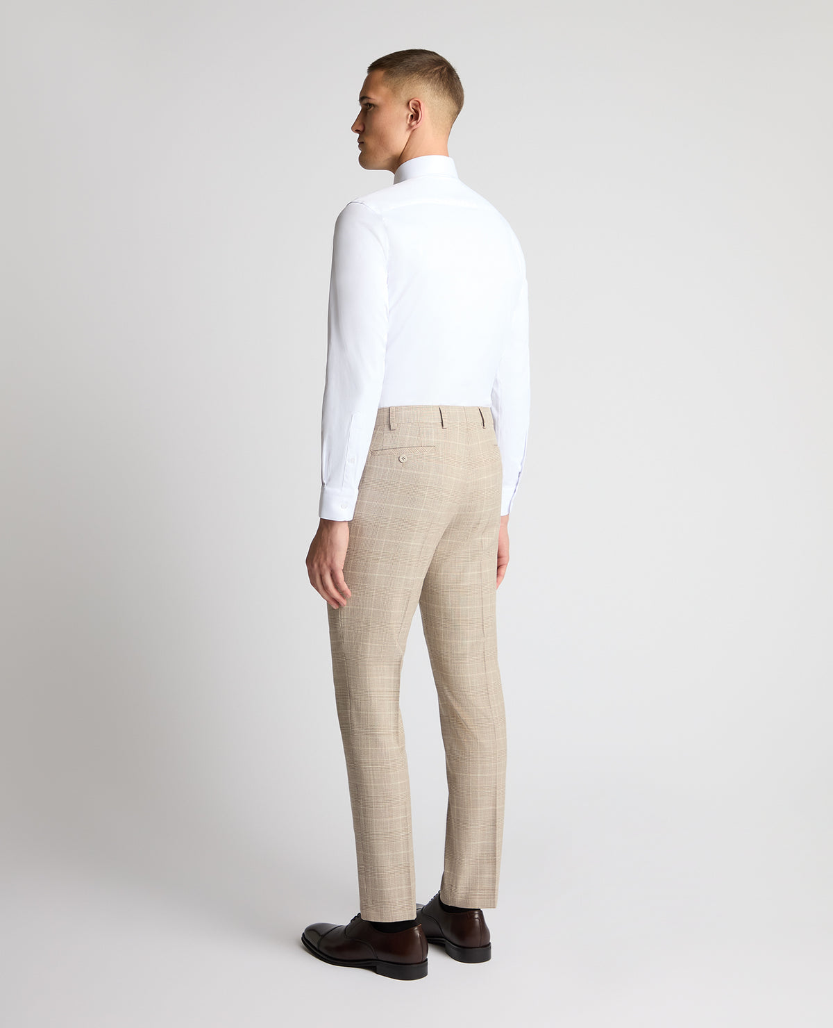 Man wearing a stone trouser