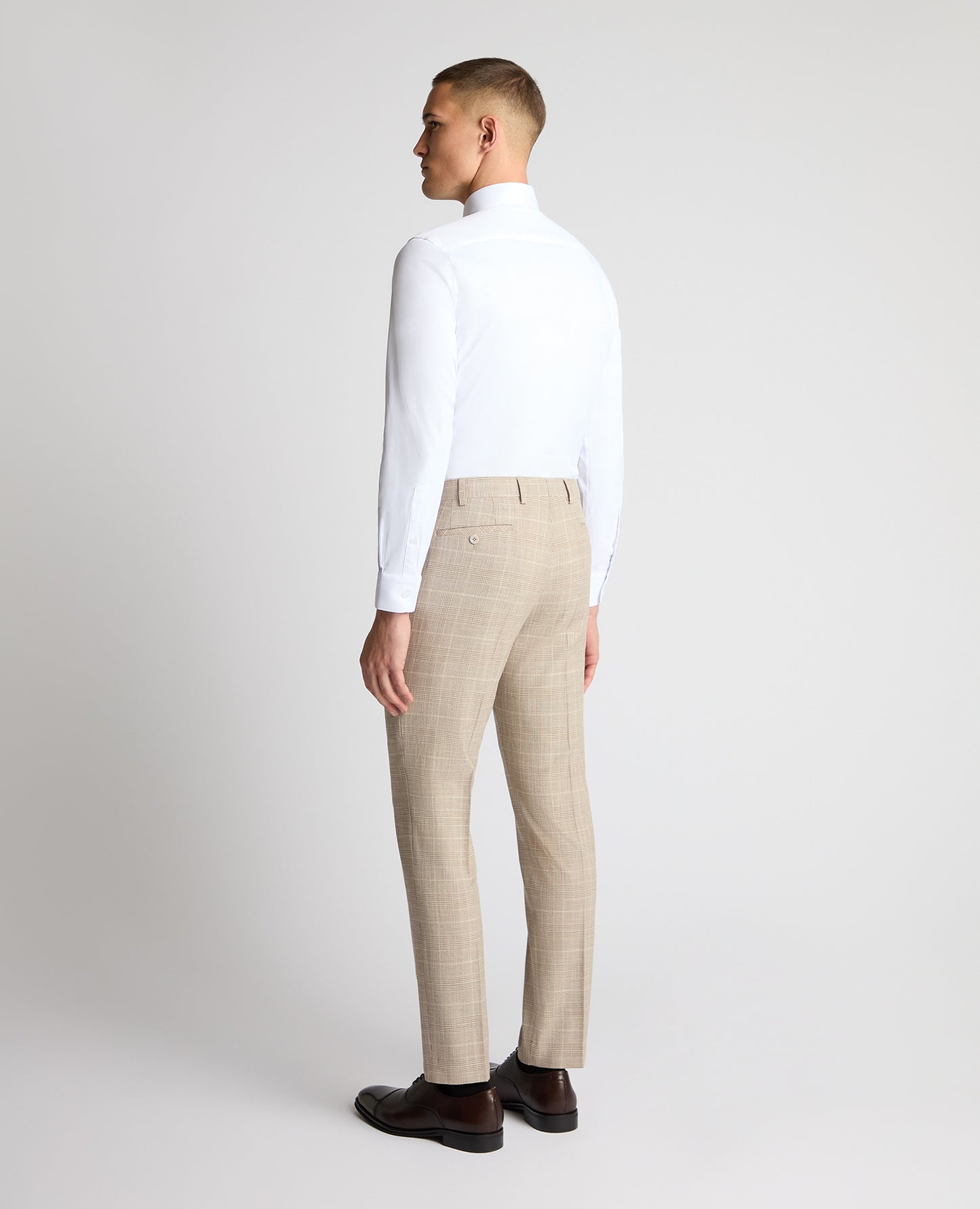 Man wearing a stone trouser
