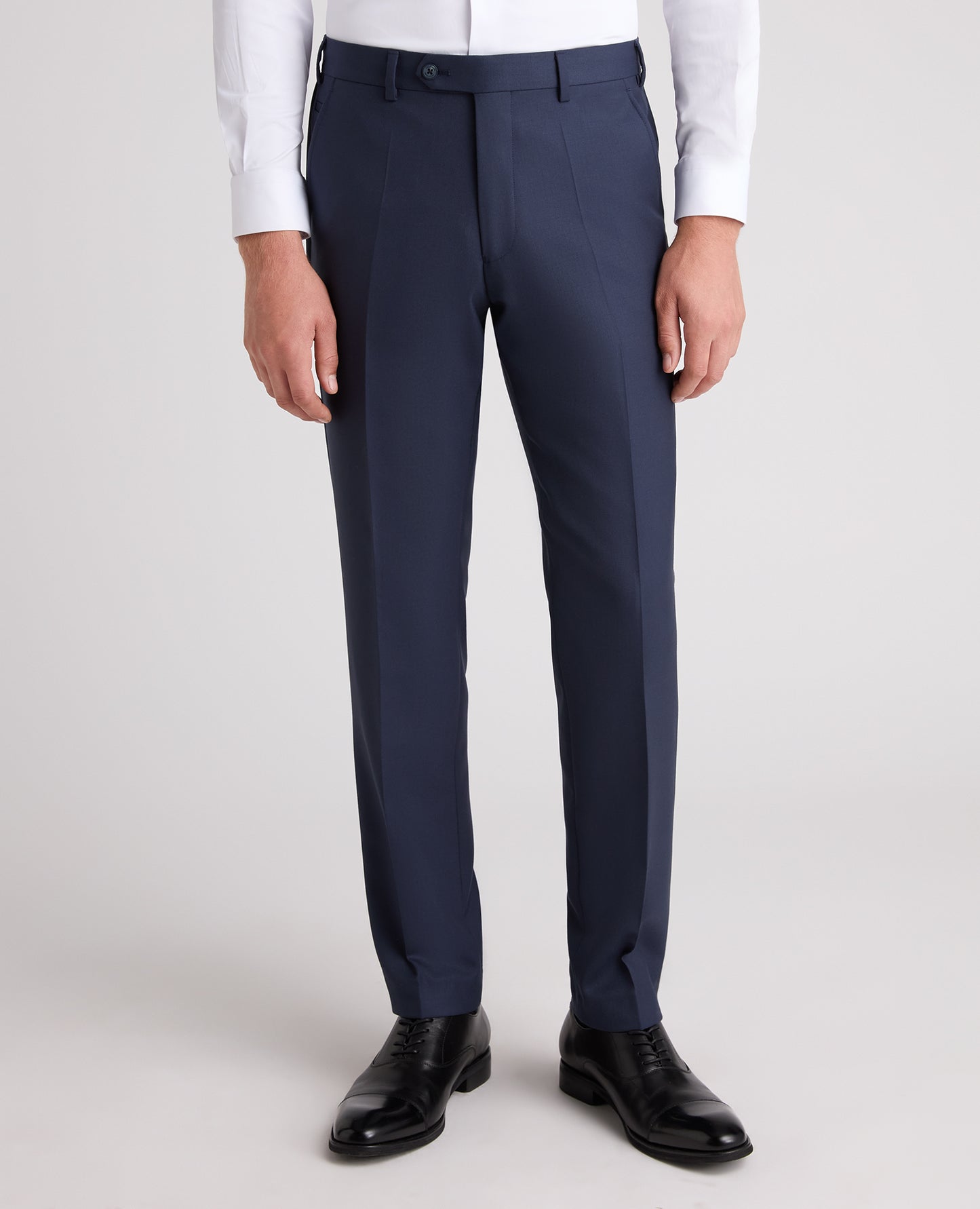 Slim leg wool blend mix and match suit trouser