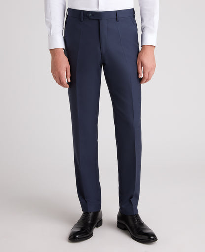 Slim leg wool blend mix and match suit trouser