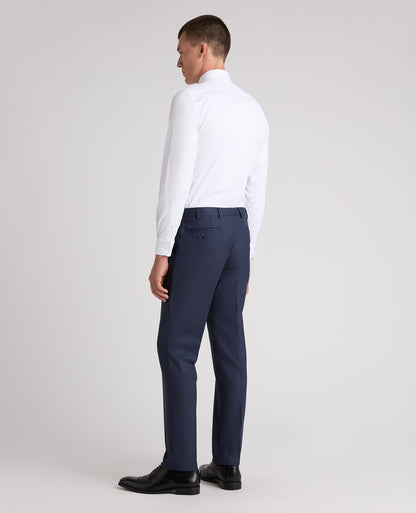 Slim leg wool blend mix and match suit trouser