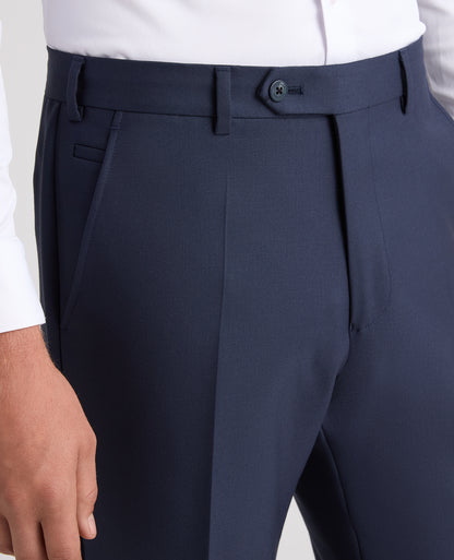 Slim leg wool blend mix and match suit trouser