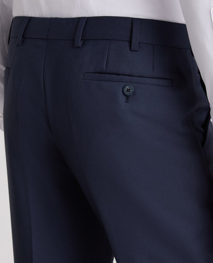 Slim leg wool blend mix and match suit trouser