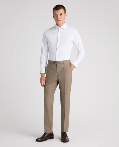 Slim leg wool blend mix and match suit trouser