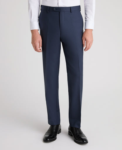 Tapered fit wool blend mix and match suit trouser