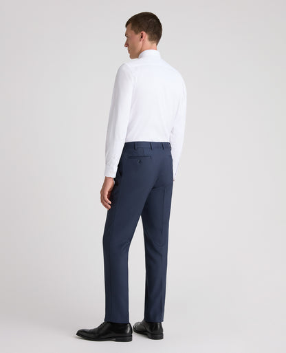 Tapered fit wool blend mix and match suit trouser